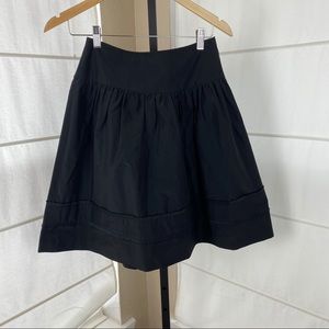 Lilly Pulitzer Vintage White Label Black A-Line Skirt